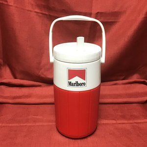 Vintage Marlboro Coleman Cooler Half Gallon Insulated Flip Spout Jug  #5590 USA.